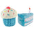 Birthday Cupcake Squeaky Plush Toy Set