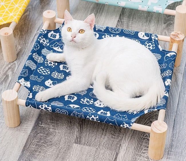 Canva Cat Hammock Bed
