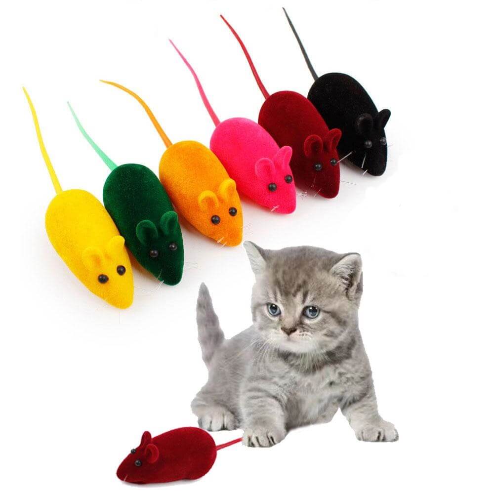 Squeaky-Rat Cat Toy