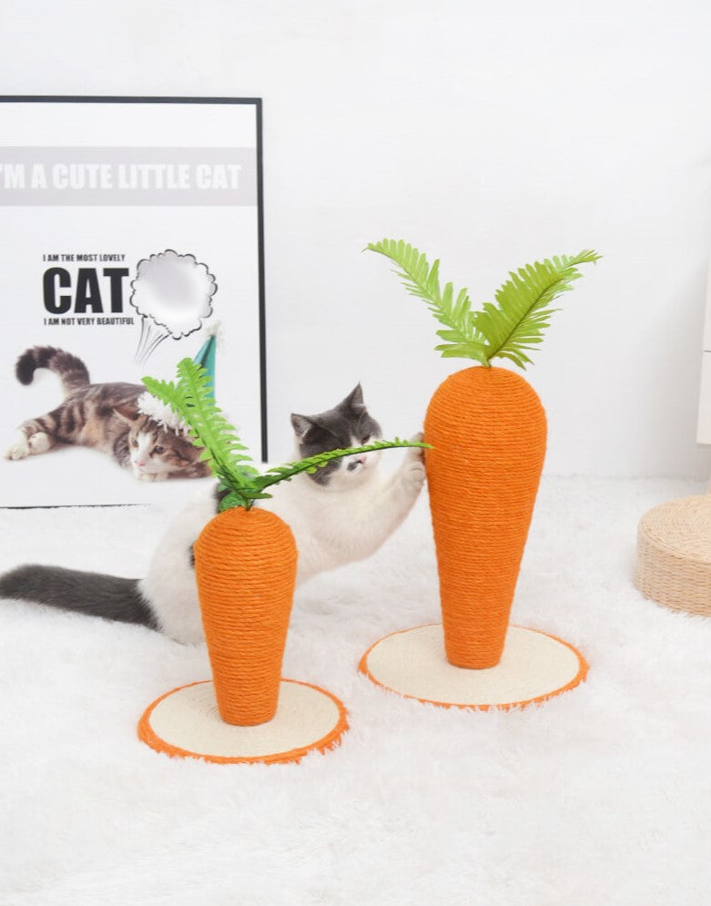 Carrot Cat Scratching Post