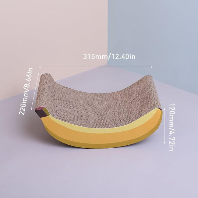 Banana Cat Scratching Board