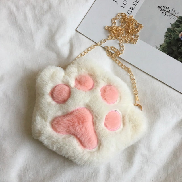 Cute Cat Paw Shoulder Bag