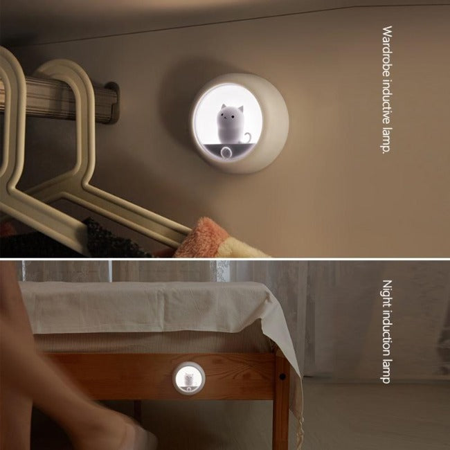 Cute Cat Sensor Night Light