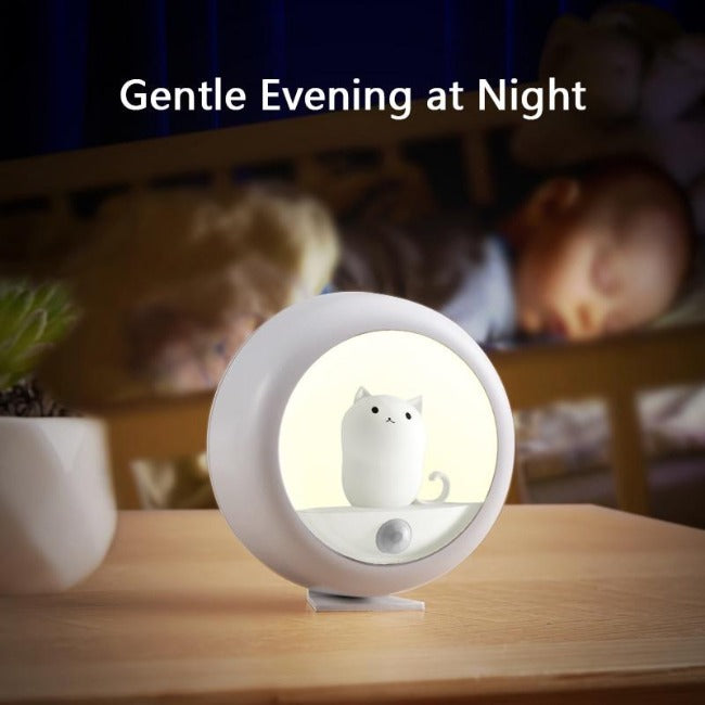 Cute Cat Sensor Night Light