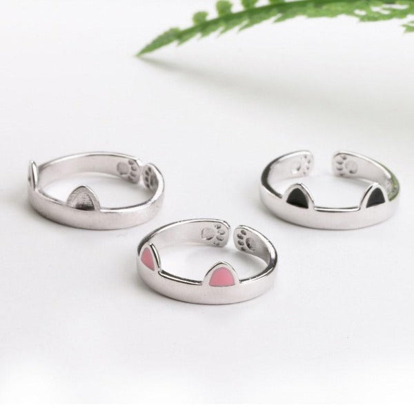 Cat Ears and Paws Ring