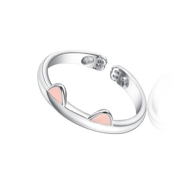 Cat Ears and Paws Ring