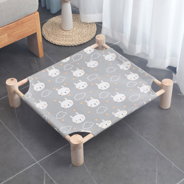 Canva Cat Hammock Bed