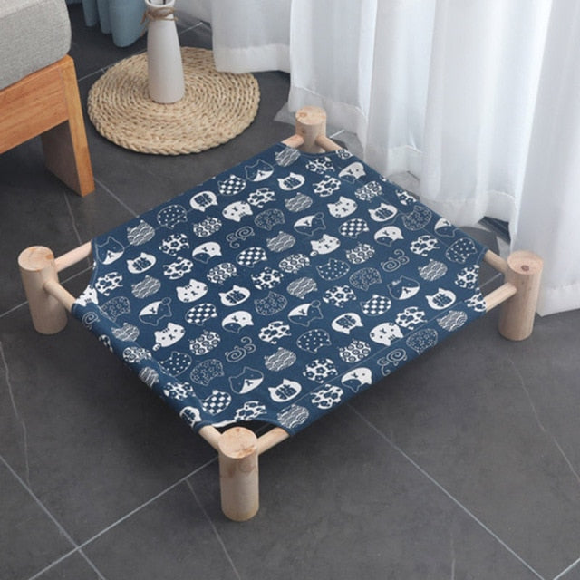 Canva Cat Hammock Bed