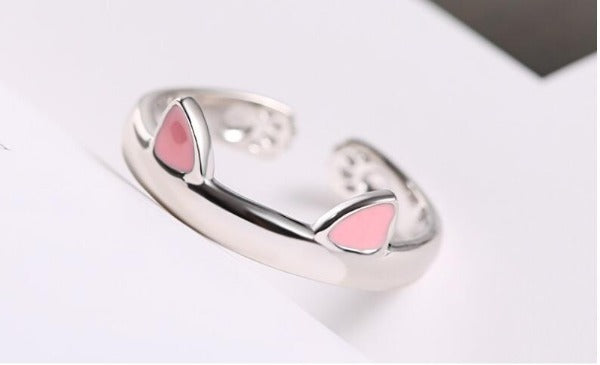 Cat Ears and Paws Ring