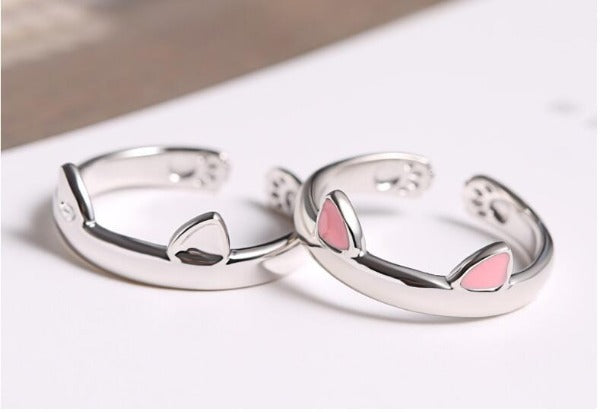 Cat Ears and Paws Ring