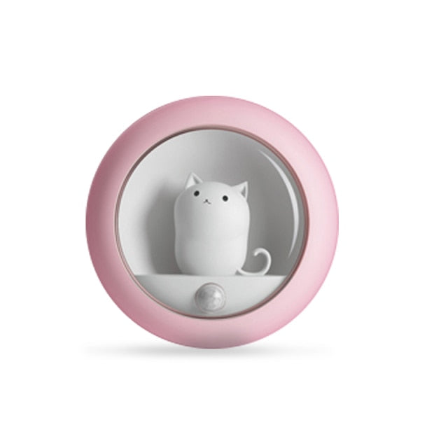 Cute Cat Sensor Night Light