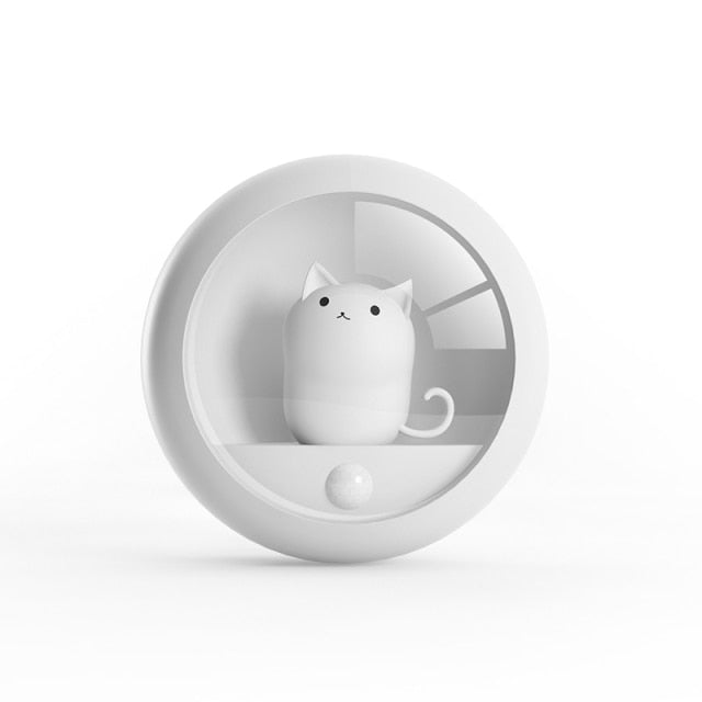 Cute Cat Sensor Night Light