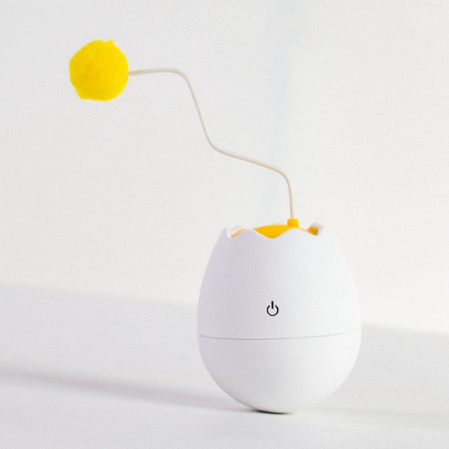 Eggshell Interactive Tumbler Cat Toy