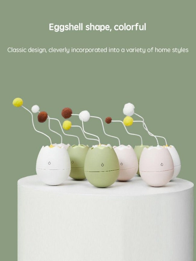 Eggshell Interactive Tumbler Cat Toy