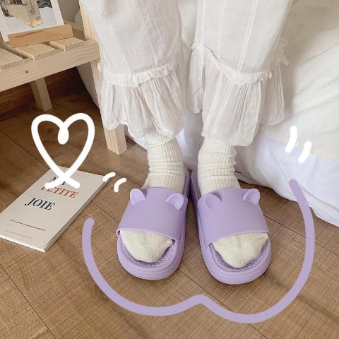 Comfy Cat Ears Slipper