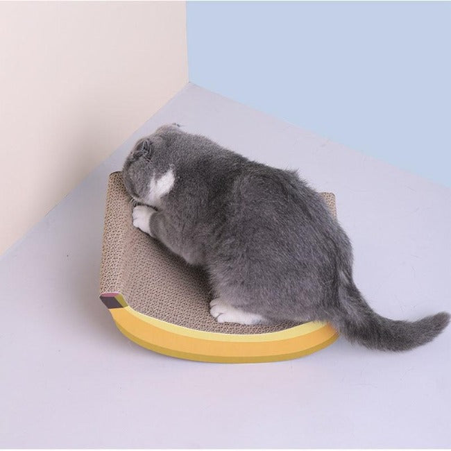 Banana Cat Scratching Board
