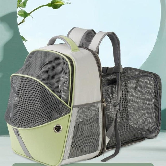 Mesh Scalable Cat Backpack