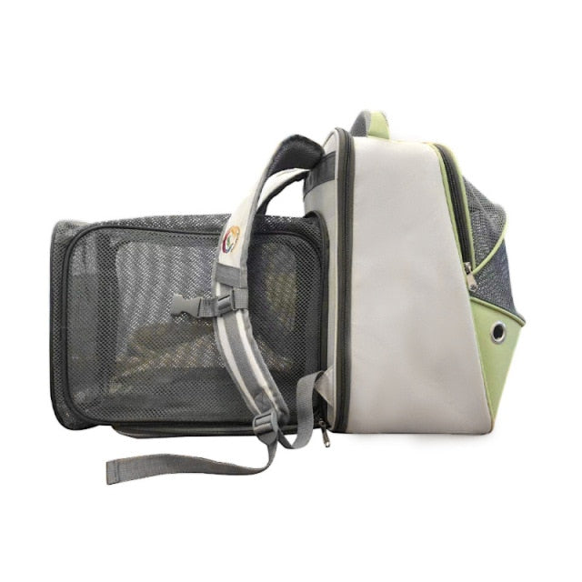 Mesh Scalable Cat Backpack