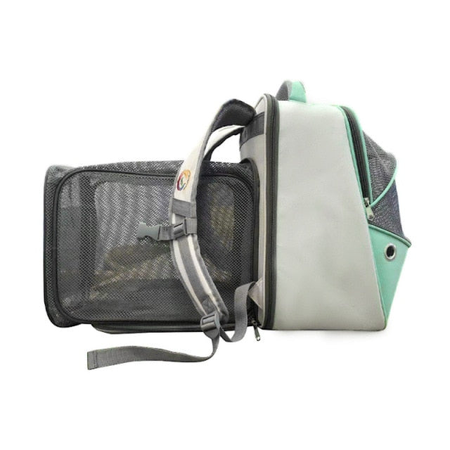 Mesh Scalable Cat Backpack