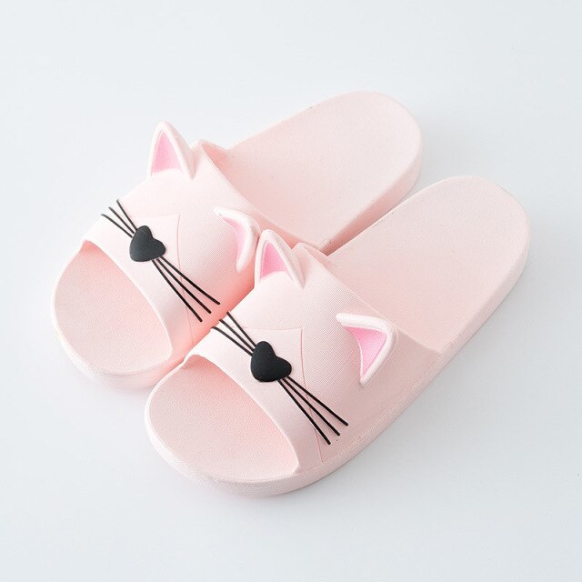 Summer Cute Cat Slipper