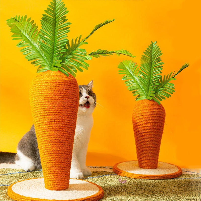 Carrot Cat Scratching Post