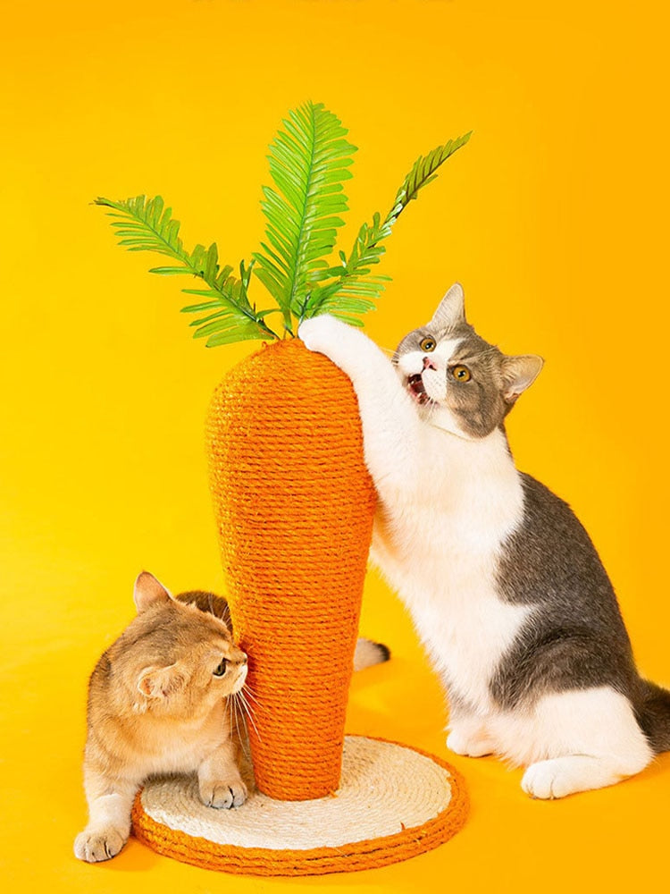 Carrot Cat Scratching Post